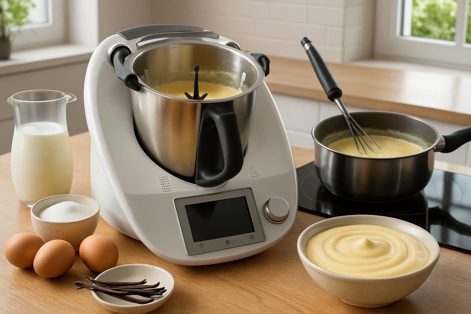 découvrez notre recette facile de crème vanille au thermomix, avec toutes les étapes détaillées pour réussir un dessert onctueux et savoureux.