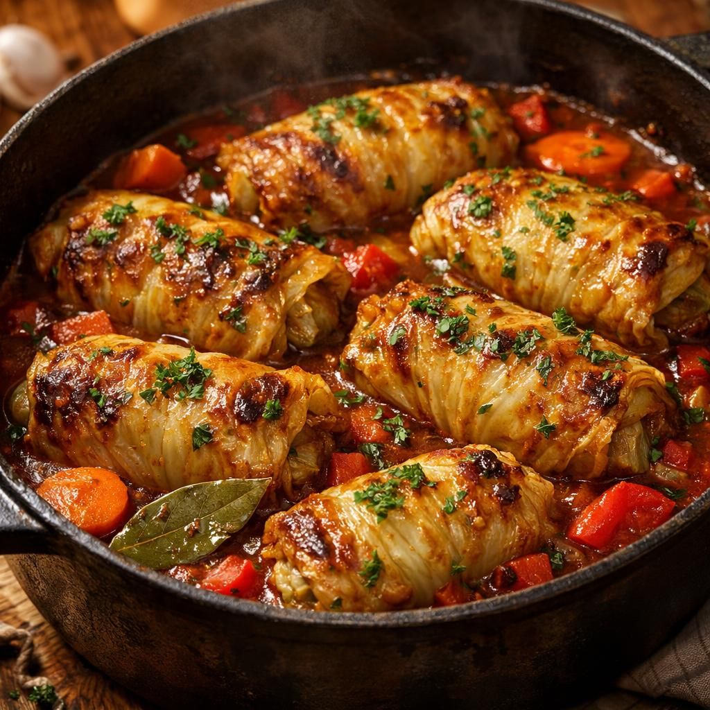 découvrez la recette traditionnelle du choux farci de grand-mère, un plat fondant, généreux et inoubliable qui ravira toute la famille.