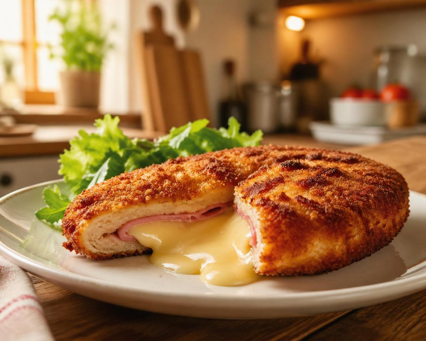découvrez notre recette rapide et facile de cordon bleu cuit à l'air fryer, pour un résultat croustillant et savoureux en seulement 15 minutes.