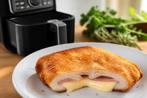 découvrez comment préparer un cordon bleu parfaitement croustillant en seulement 15 minutes avec votre air fryer. une recette rapide, facile et délicieuse pour un repas gourmand.